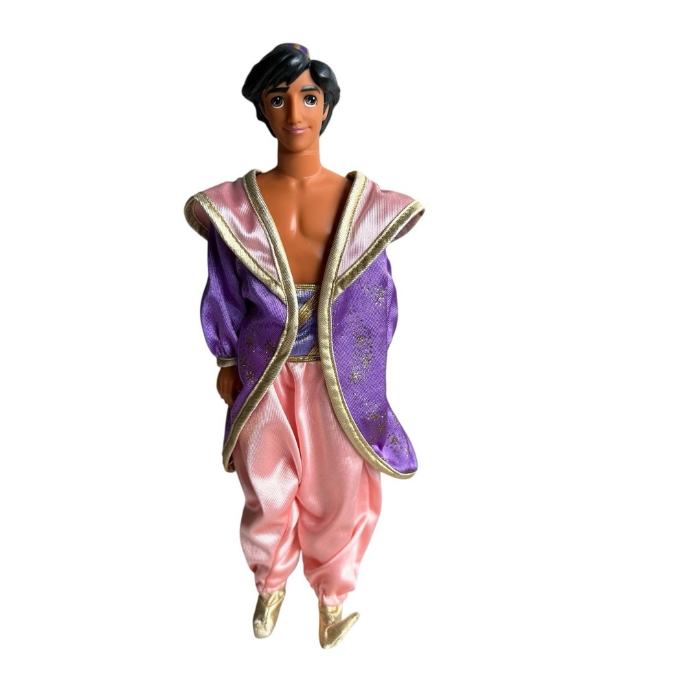 Mattel Disney 1993 Prince Aladdin Doll -‎ Magic Carpet Ride - Vintage